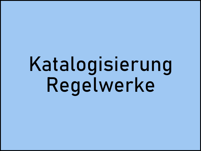 Katalogisierung