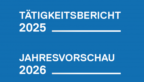 Tätigkeitsbericht 2025 - Jahresvorschau 2026